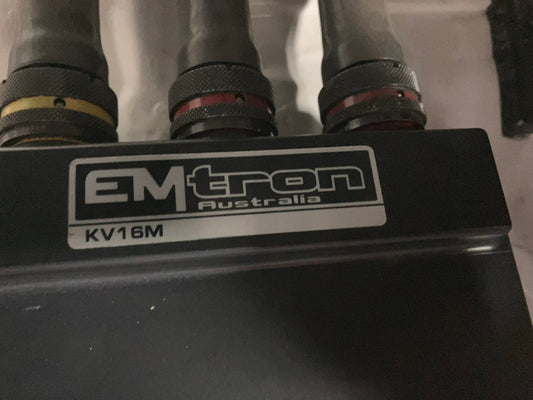 Used. Emtron KV16M motorsport ECU.