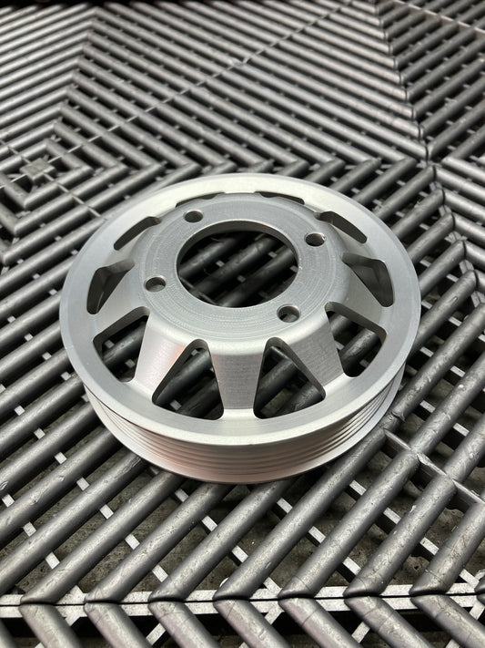 Used. Bmw motorsport Water pump pulley M3 S65 D-117mm
