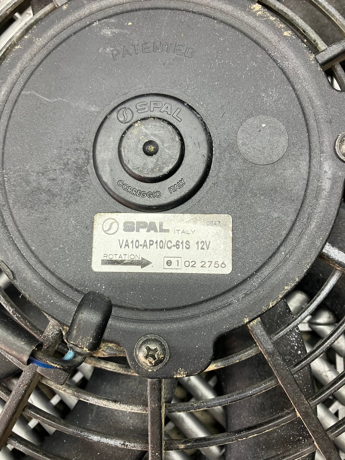 Used. SPAL Cooling Fan VA10-AP10/C-61S 12v 938cfm