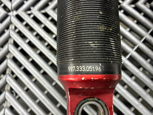 Used. After rebuild. Porsche 997 GT3 cup suspension coilovers.