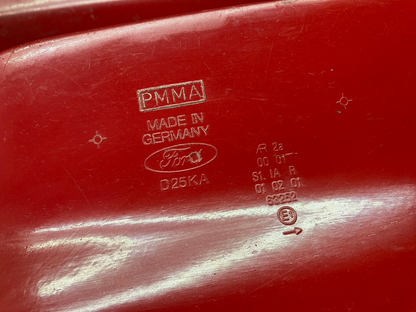 Used. Ford Escort cosworth rear light covers.