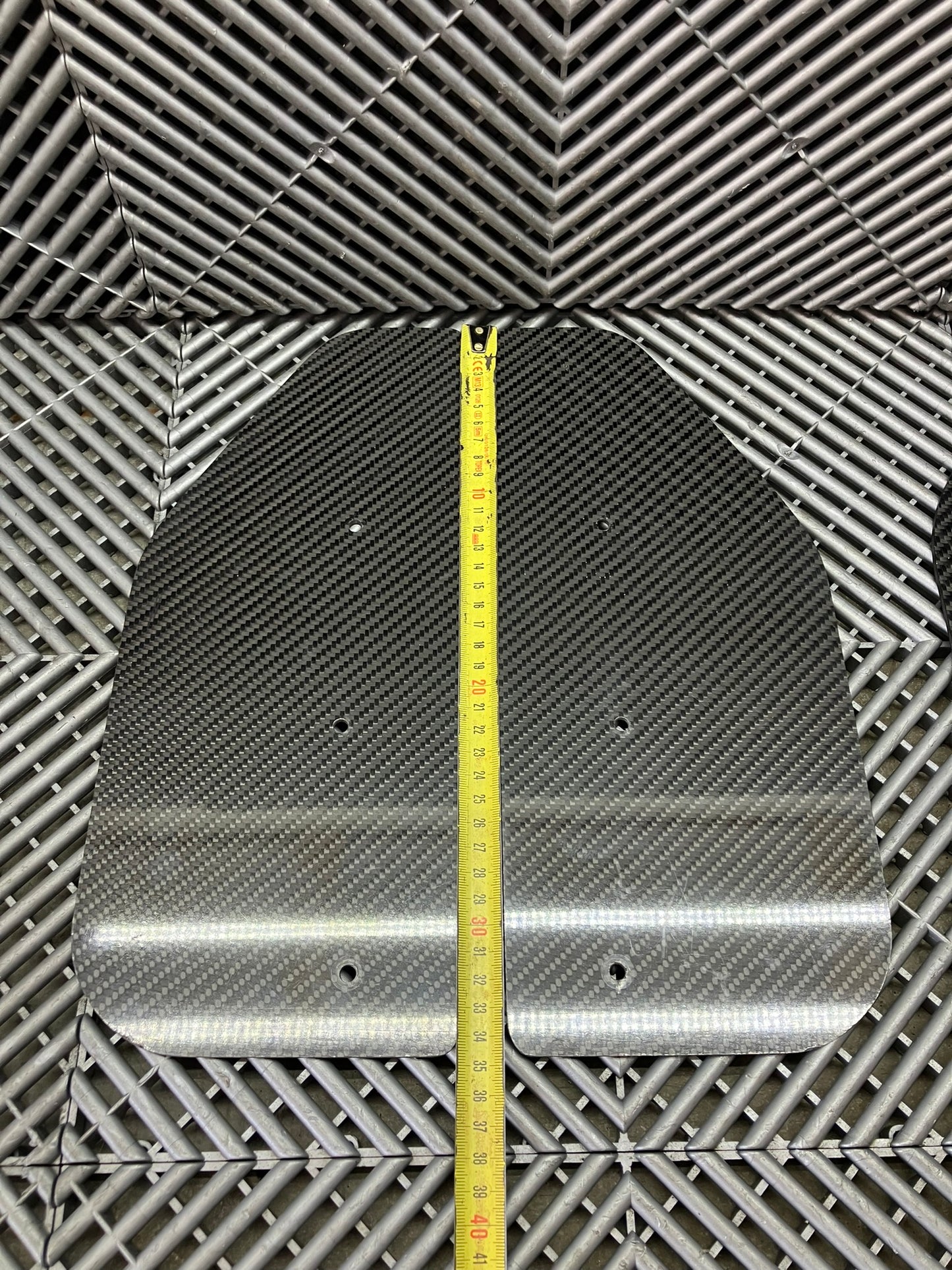Used. Spoiler end plates. Carbon fiber