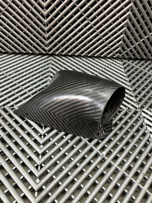 Used. Air duct. Carbon fiber