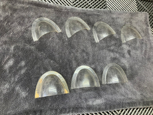 Used. Window scoop clear type B