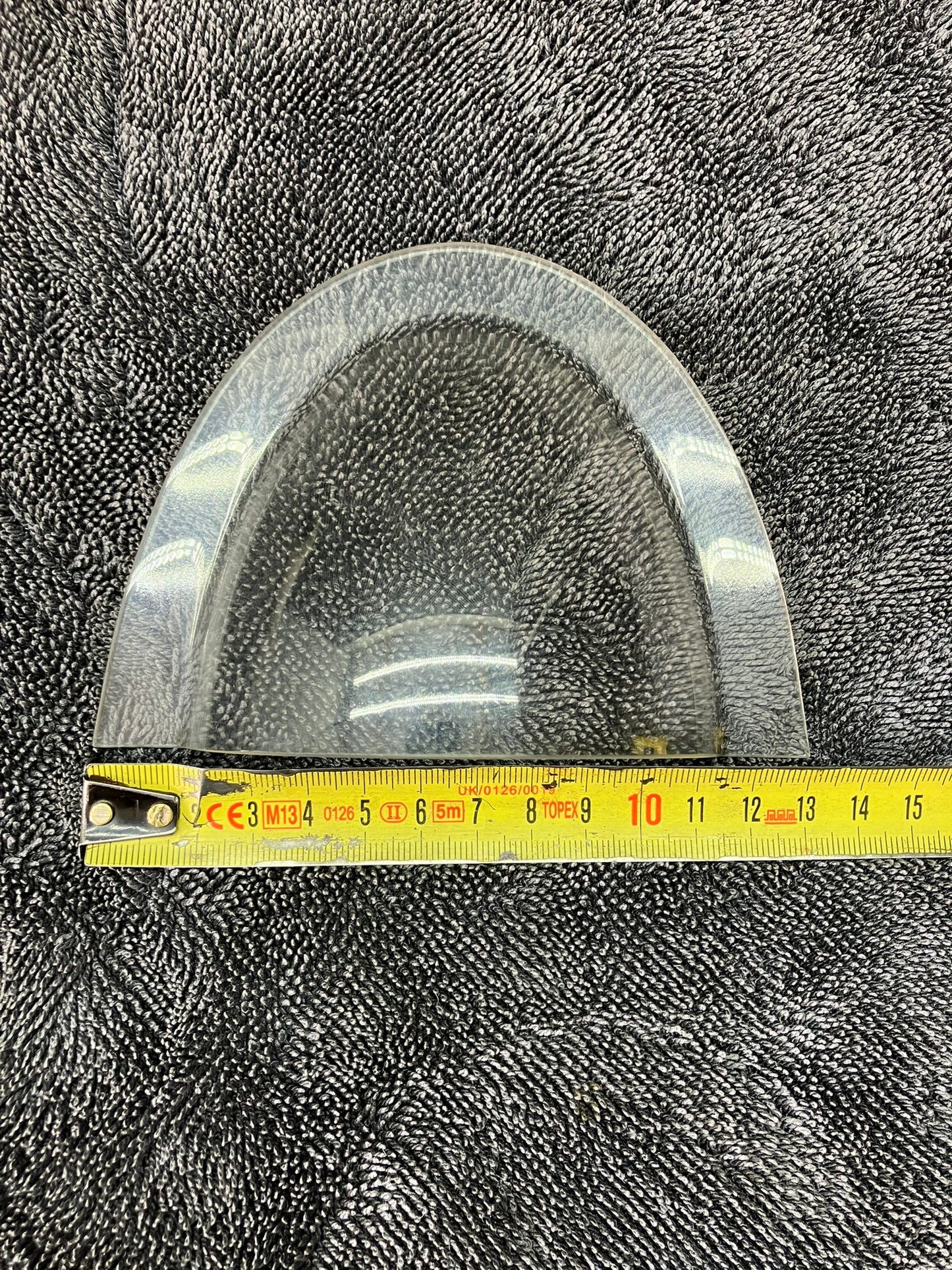 Used. Window scoop clear type B