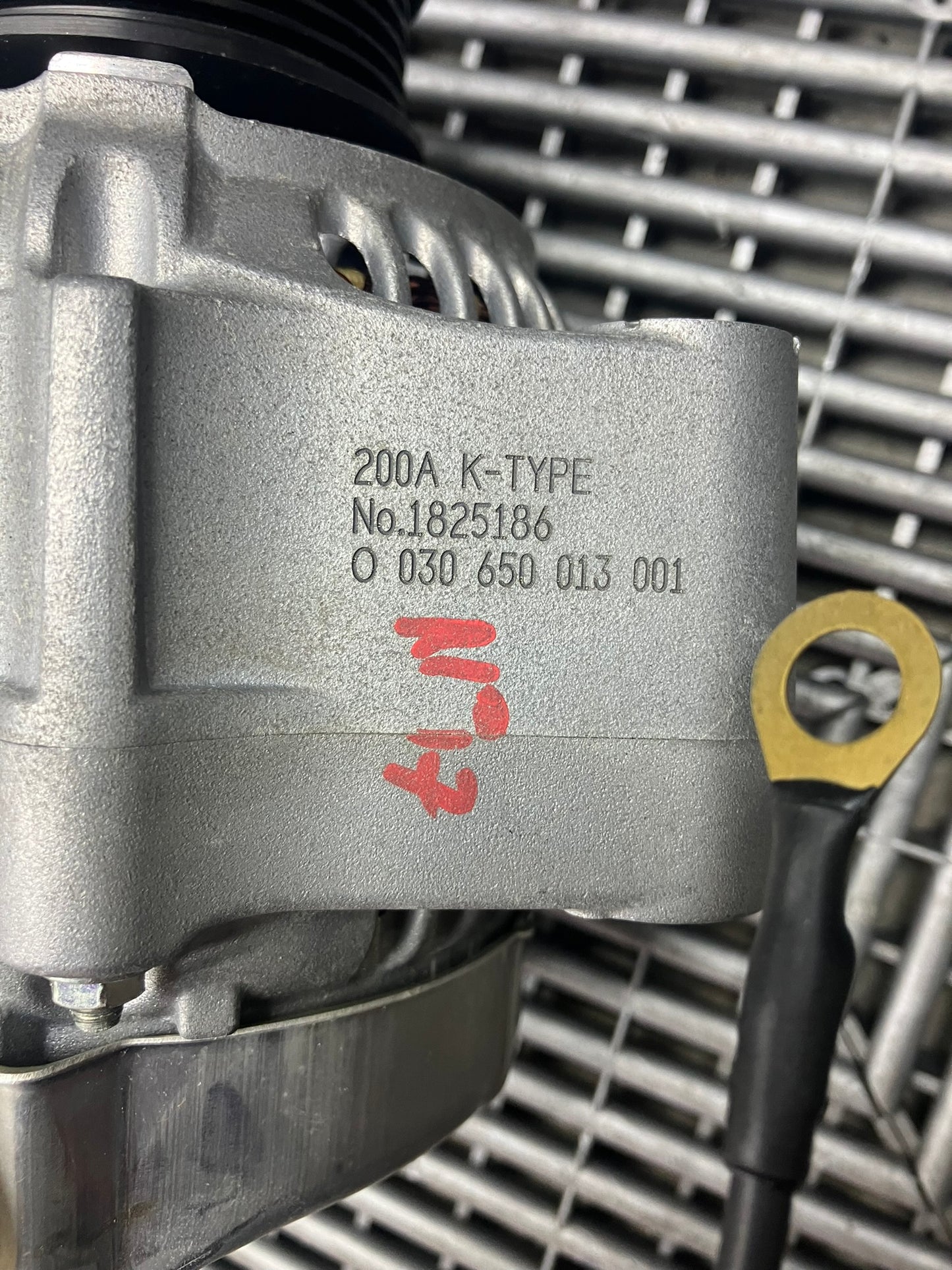 New. Mclaren alternator 200A.