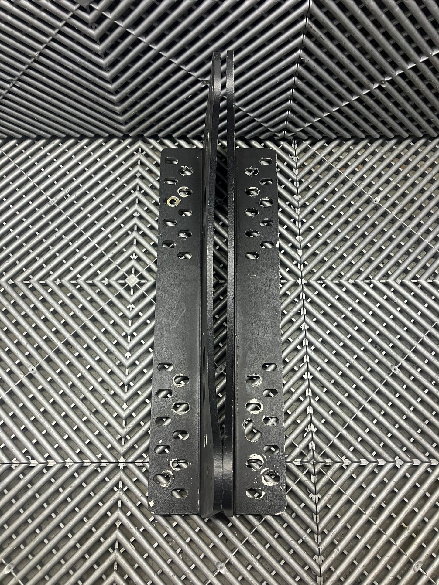 Used. Universal race seat side mounts.