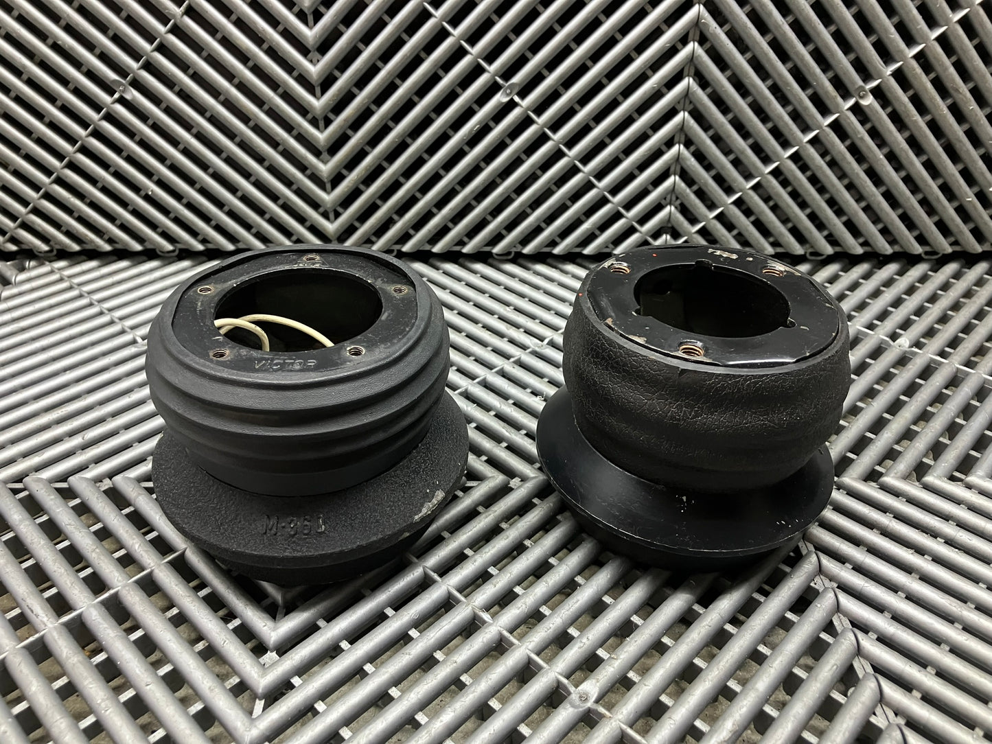 Used. Escort-Sierra cosworth racing wheel hub.
