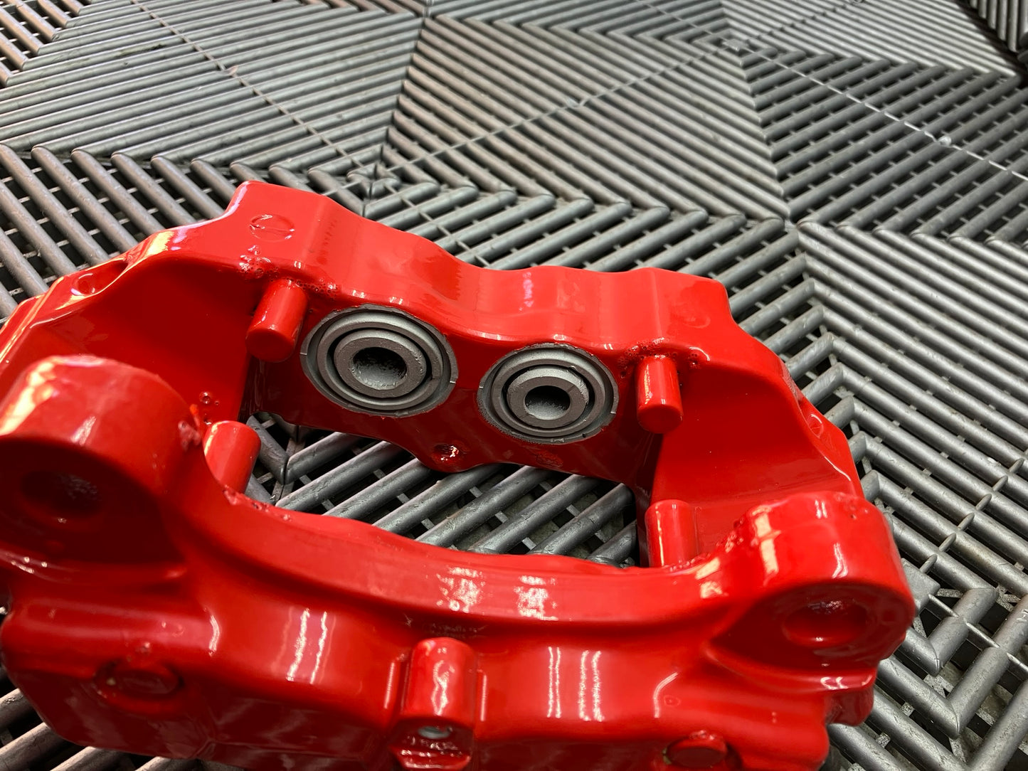Used. Restored. Porsche Brembo rear calipers.