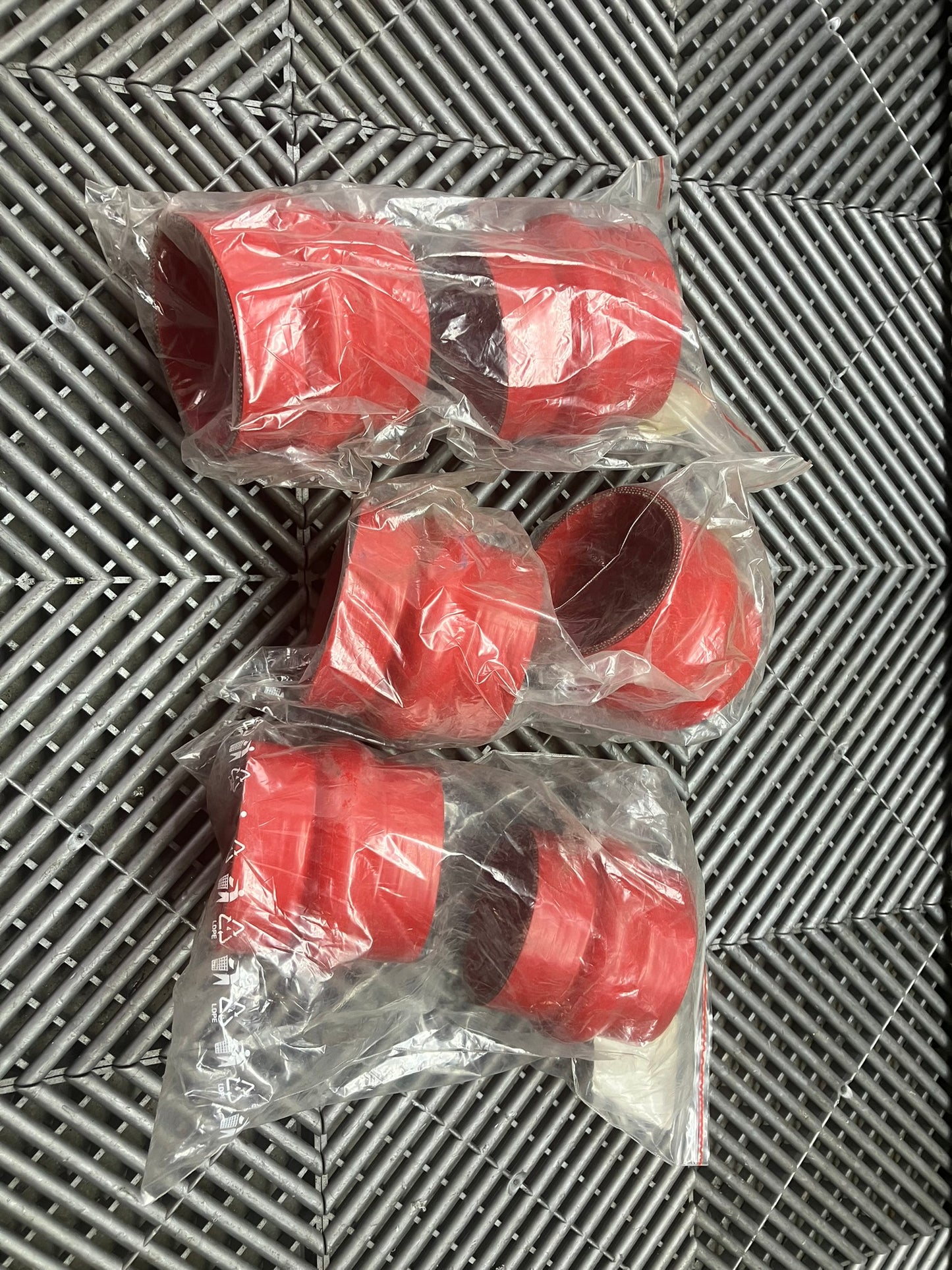 New. Various Samco silicone hoses.