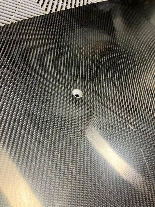 Used. Carbon Fiber Rear Diffuser base 200x112x12mm