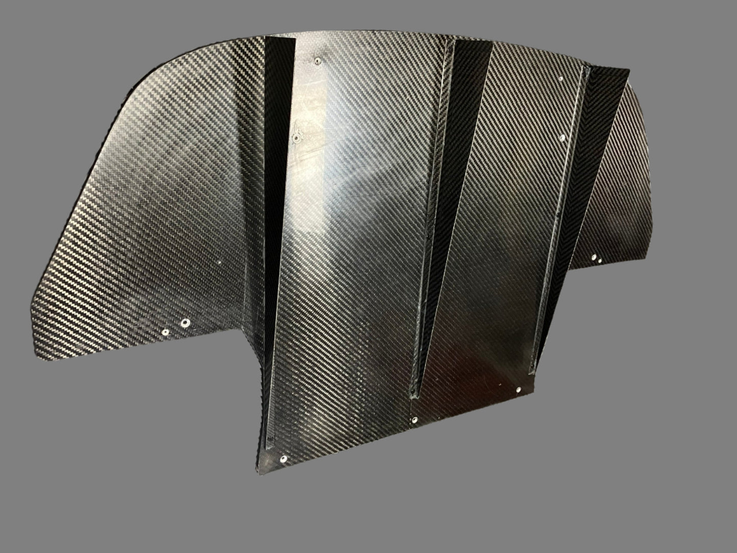 Used. Carbon Fiber Rear Diffuser base 200x112x12mm