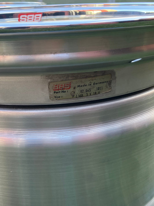 USED restored set of 4x E09 Porsche 997 cup wheels