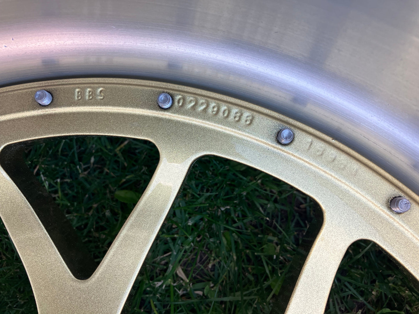 USED restored set of 4x E09 Porsche 997 cup wheels