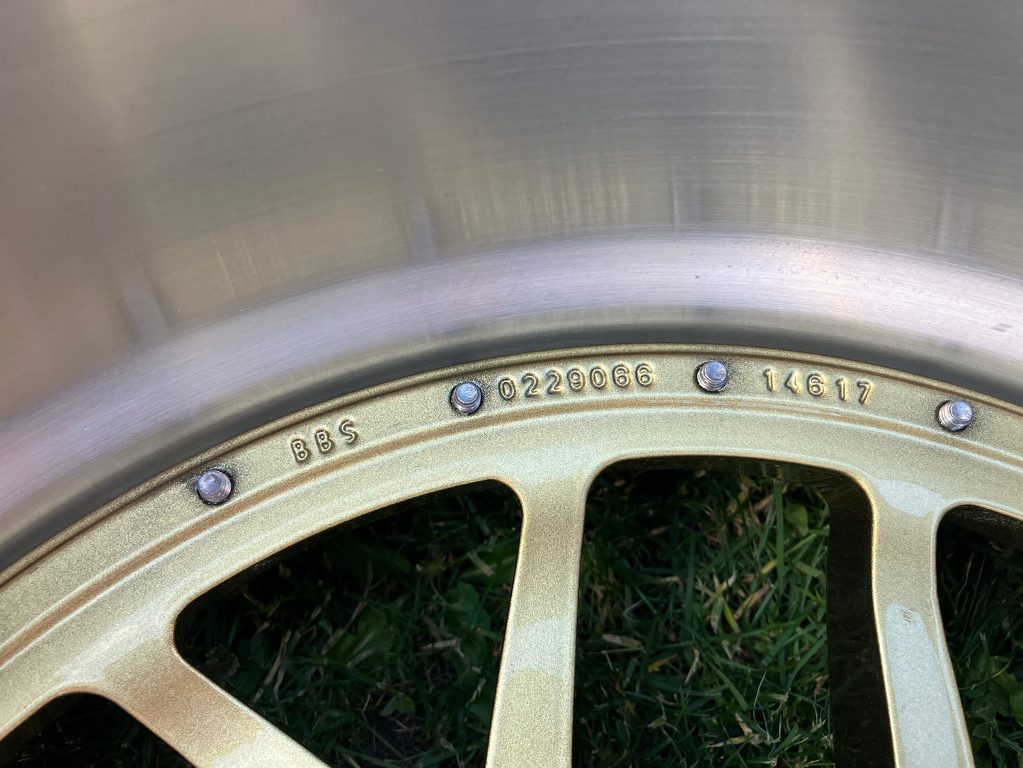 USED restored set of 4x E09 Porsche 997 cup wheels