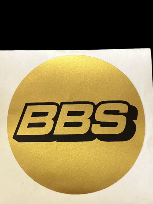 New. BBS centers stickers pack.66mm