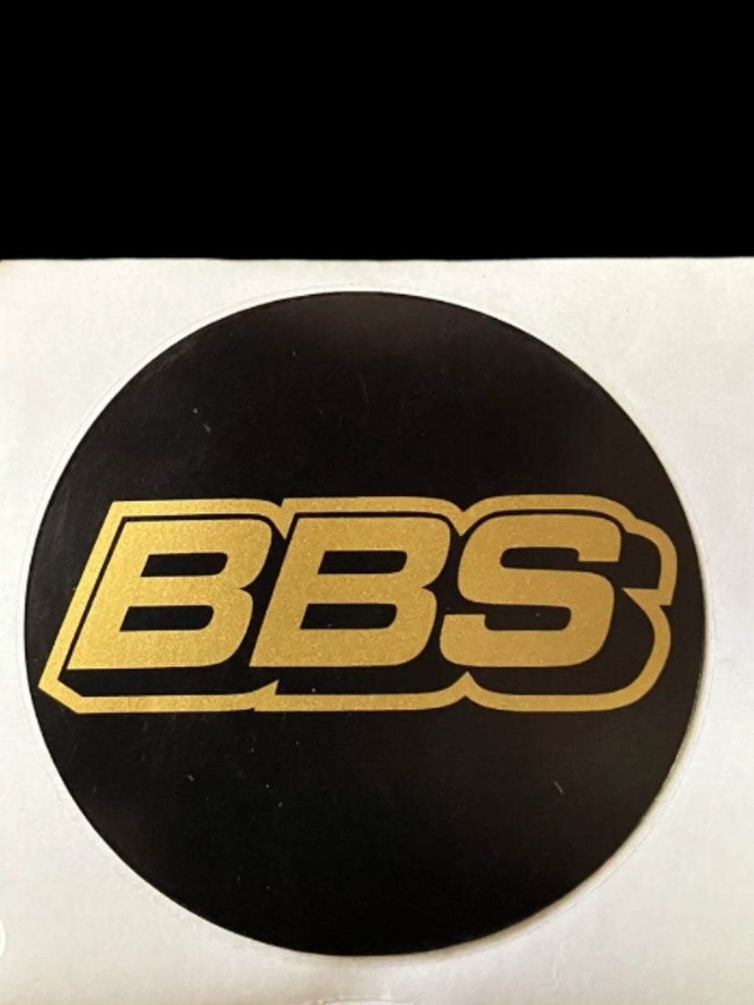 New. BBS centers stickers pack.66mm