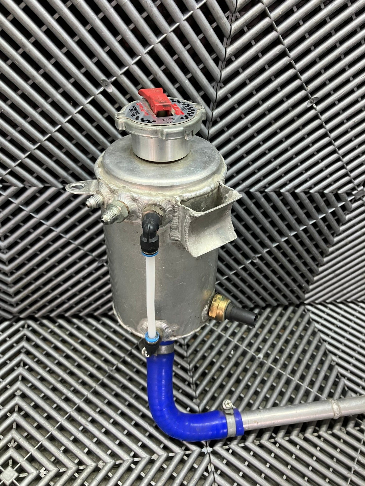 Used. Aluminium Coolant Reservoir