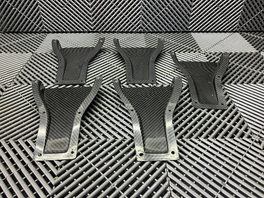 Used. Air ducts. Carbon fiber.