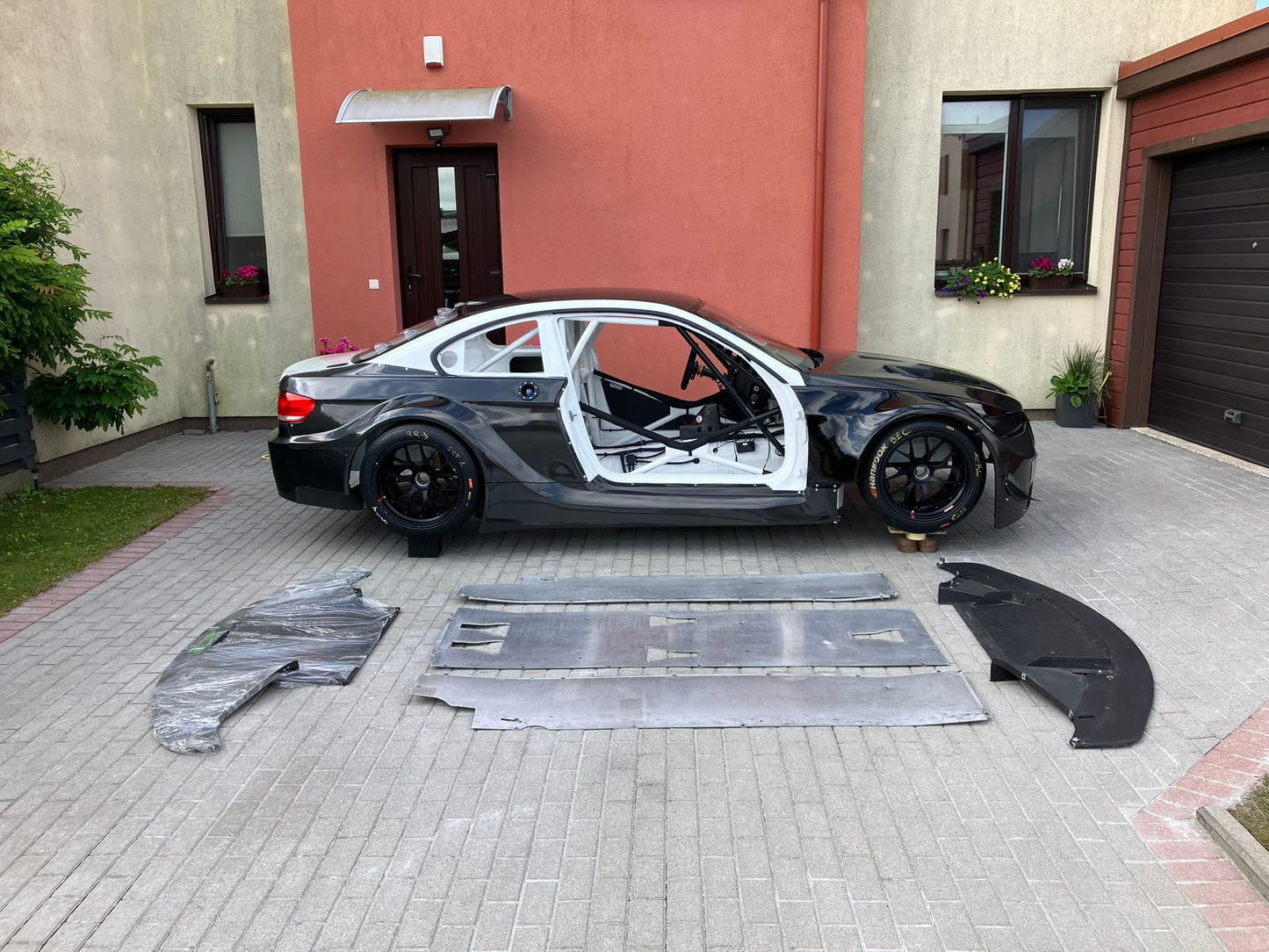 New build. GT3 spec. BMW E92 chassis.+ "Plan GT" carbon body kit.