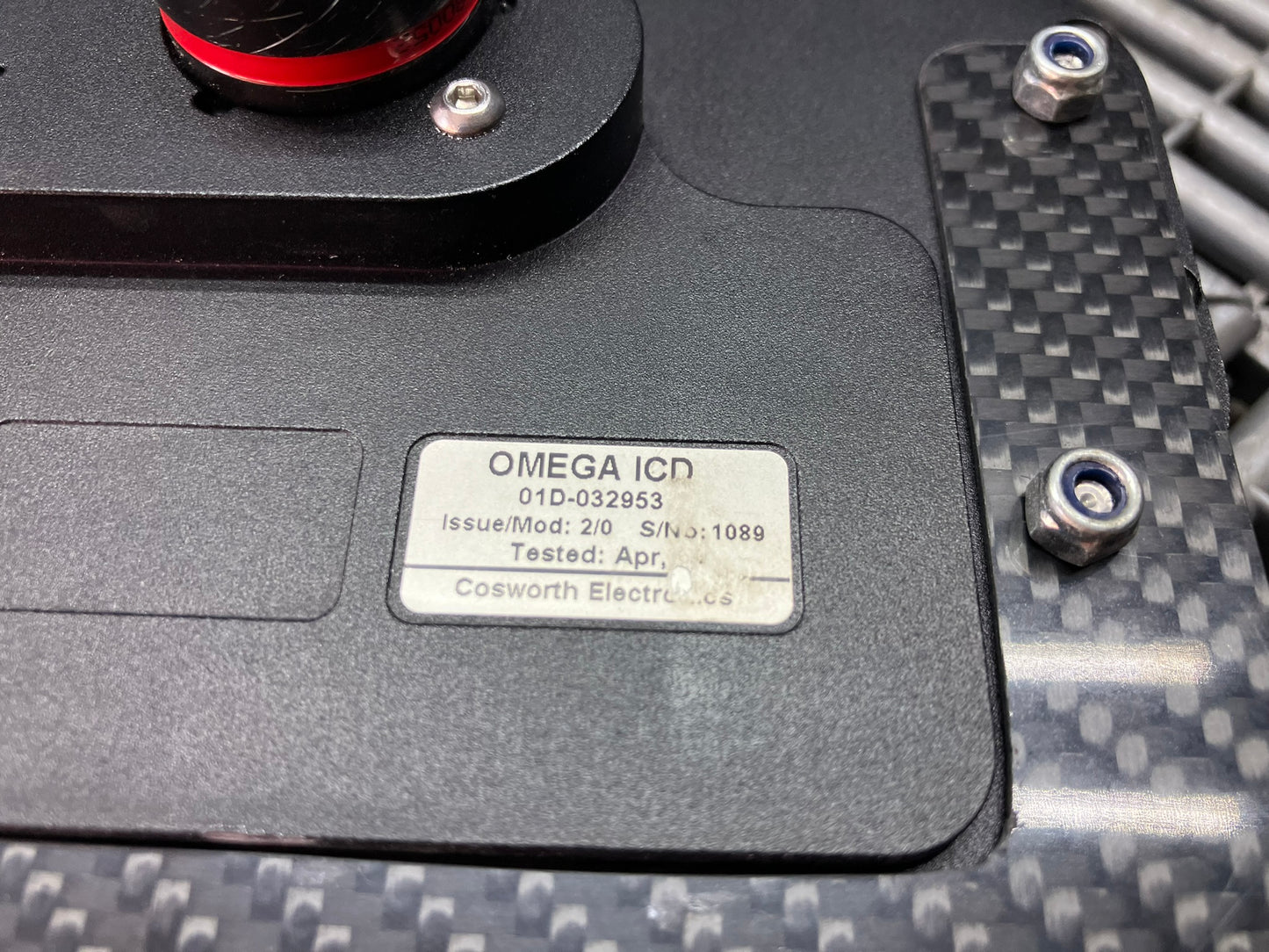 Used. Cosworth electronics Omega Intelligent Colour Display (ICD)