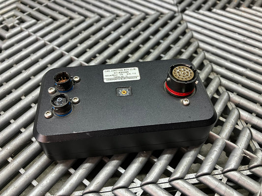 Used. Cosworth electronics CJB CAN JUNCTION BOX