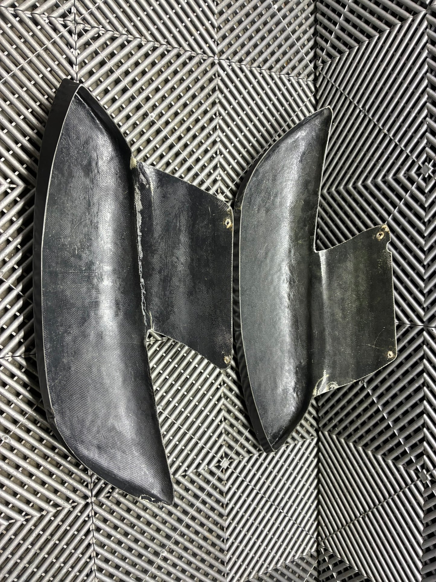 Used. Bmw E92 fiberglass headlights covers (R+L)