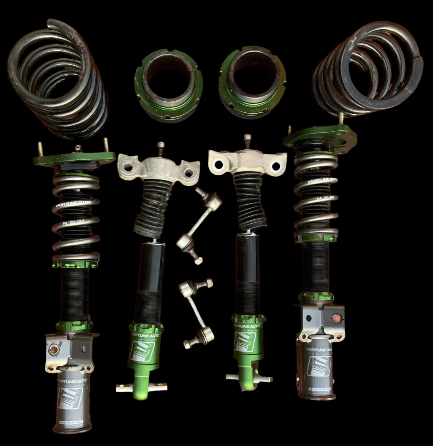 Used. Ford Mustang 15-22 Fortune auto coilovers.
