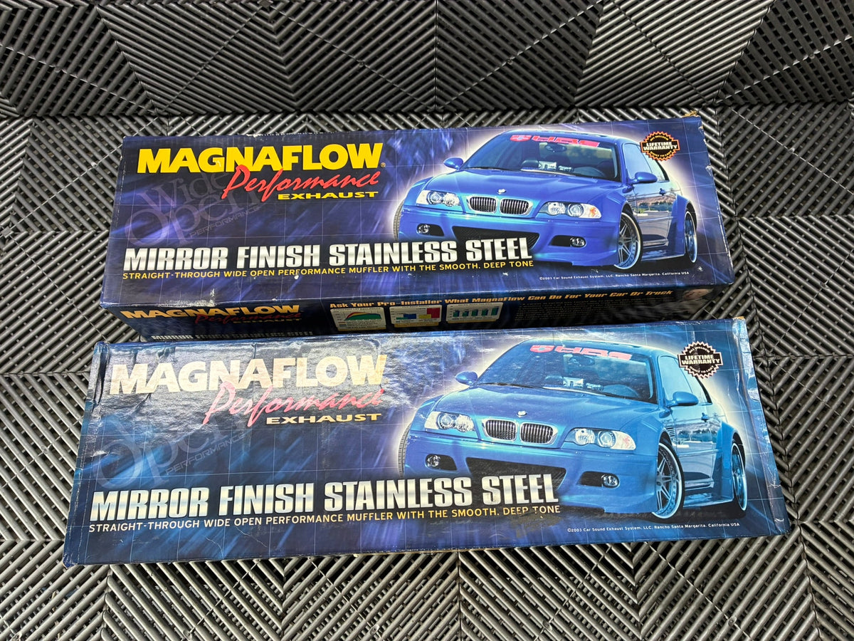 New. MagnaFlow Performance Exhaust Muffler 14832. 60mm