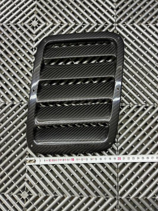 New. Carbon fiber Universal Hood Vents (Square)