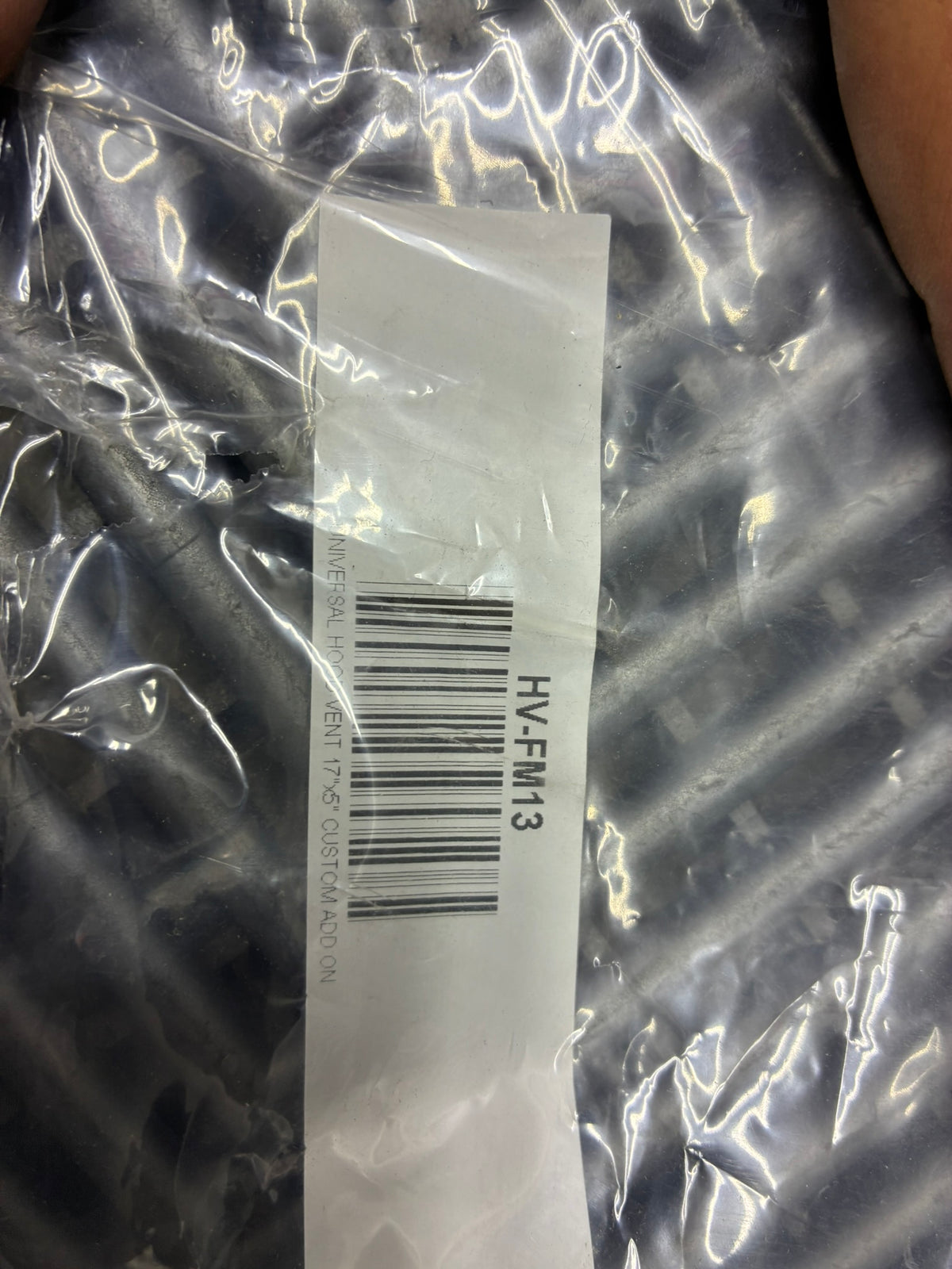 New. Universal Hood Vents (44x12cm) plastic