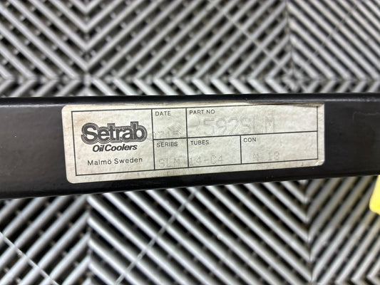 Used. Setrab 14 row oil cooler 66x13x3