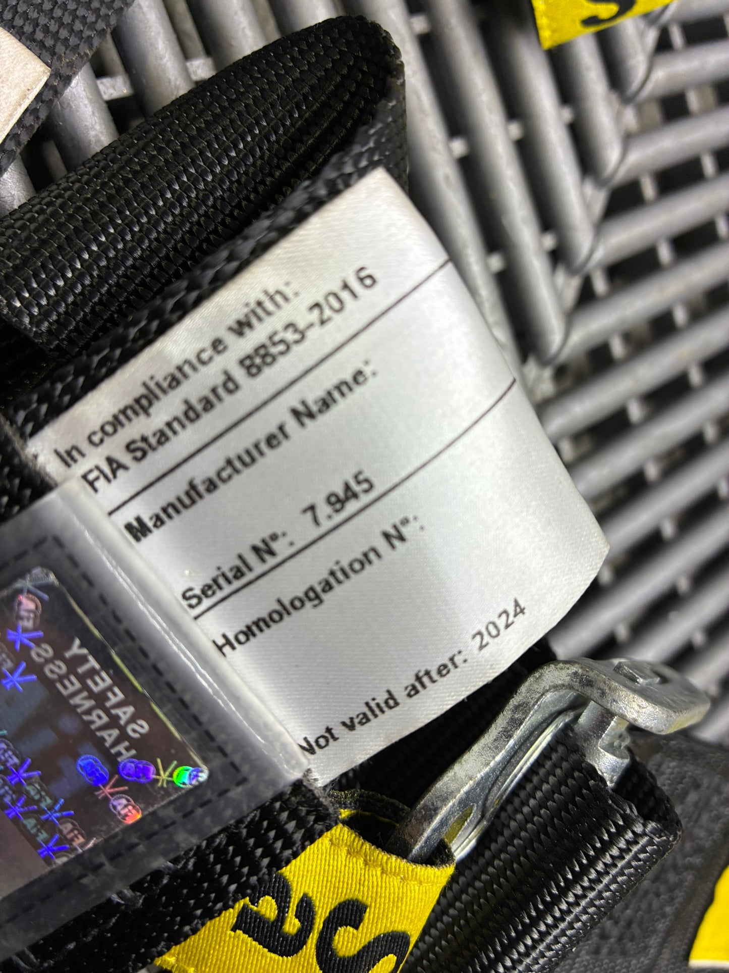 Used. 6 point SABELT Harness.