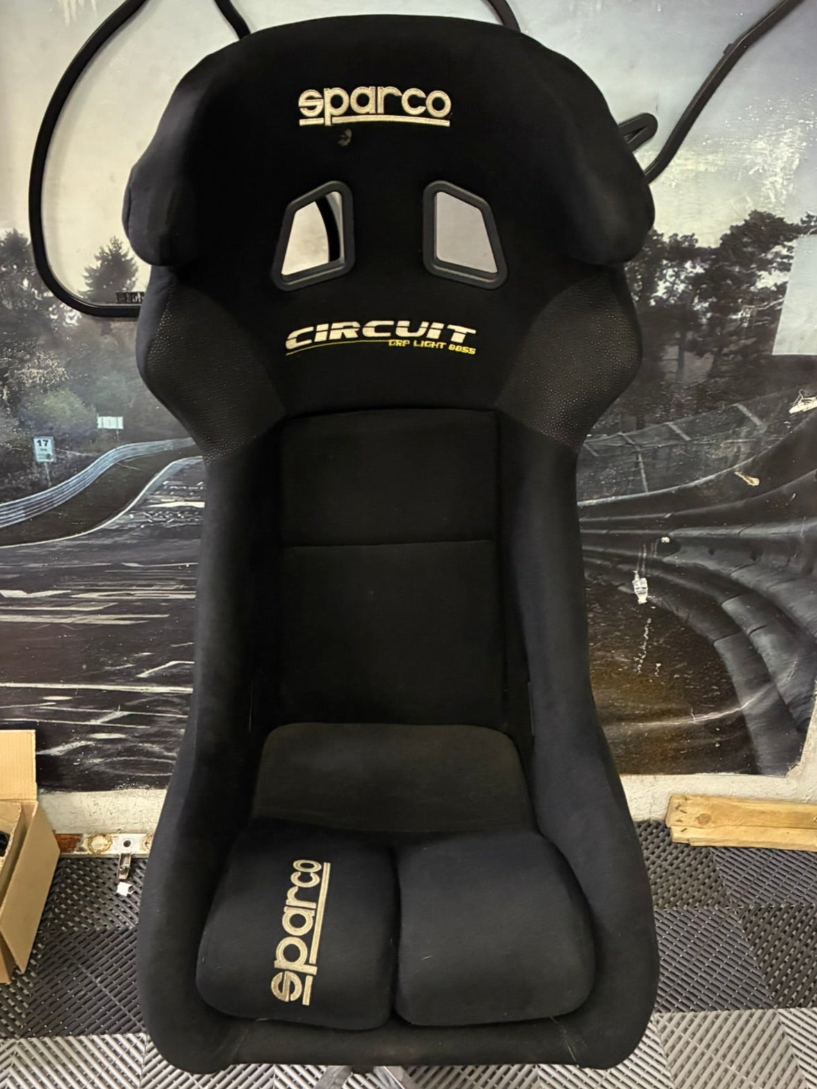 Used. Sparco Circuit GRP Light 8855 racing seat