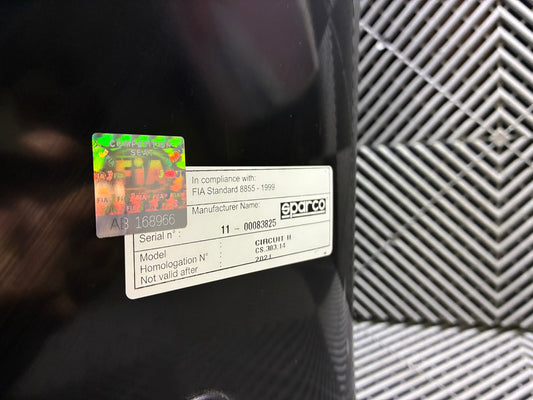 Used. Sparco Circuit GRP Light 8855 racing seat