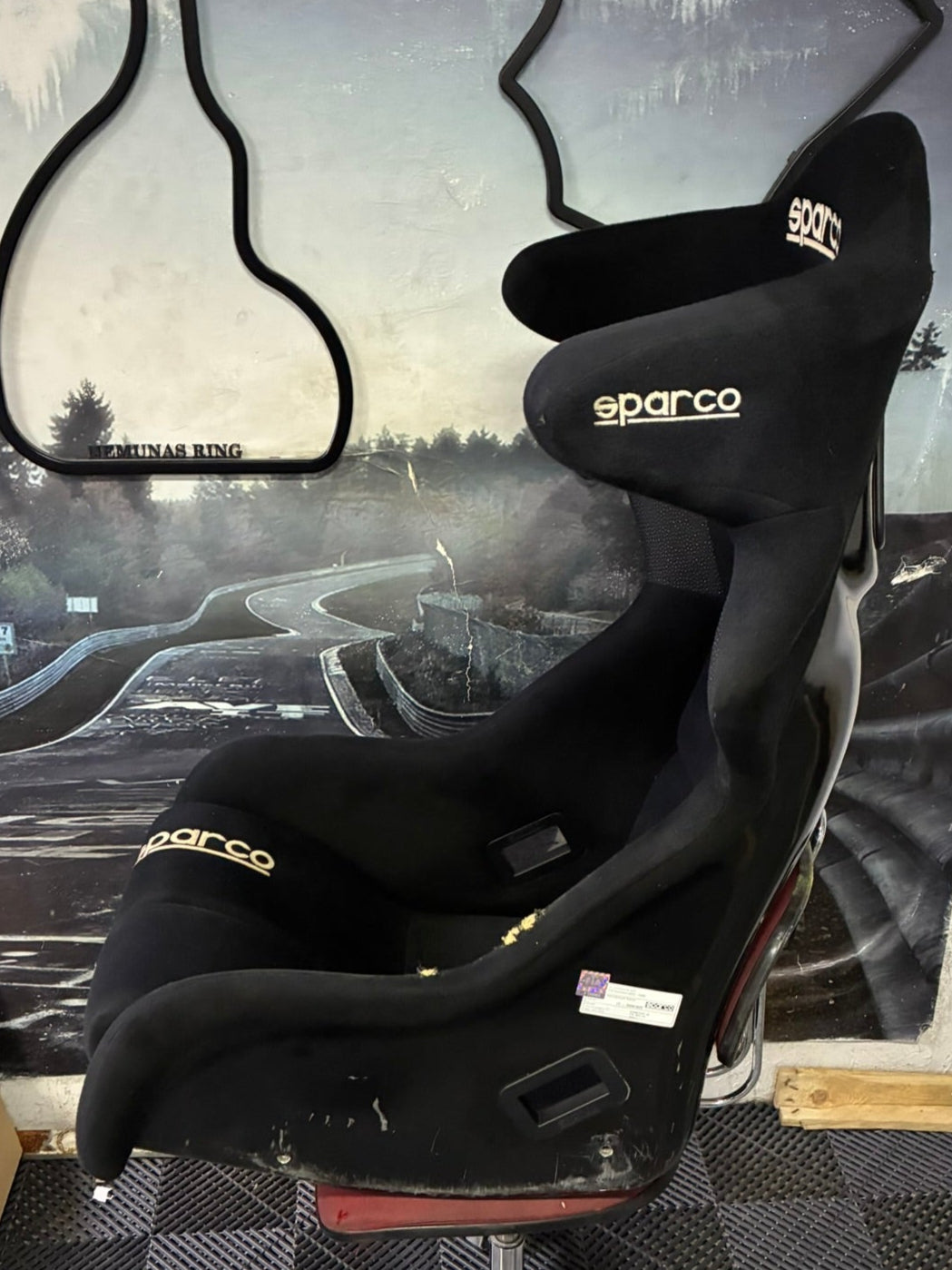 Used. Sparco Circuit GRP Light 8855 racing seat