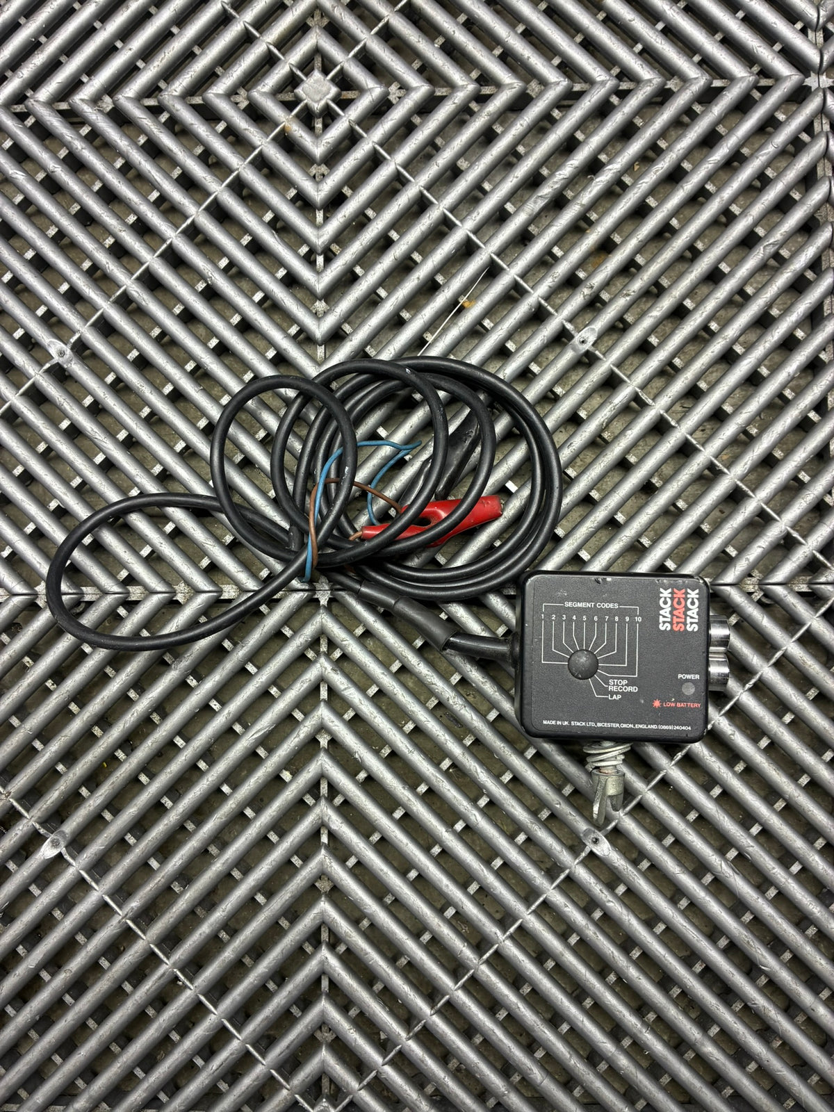 Used.Stack Infrared Lap Timing System Trackside Beacon and Receiver ST544/ ST543