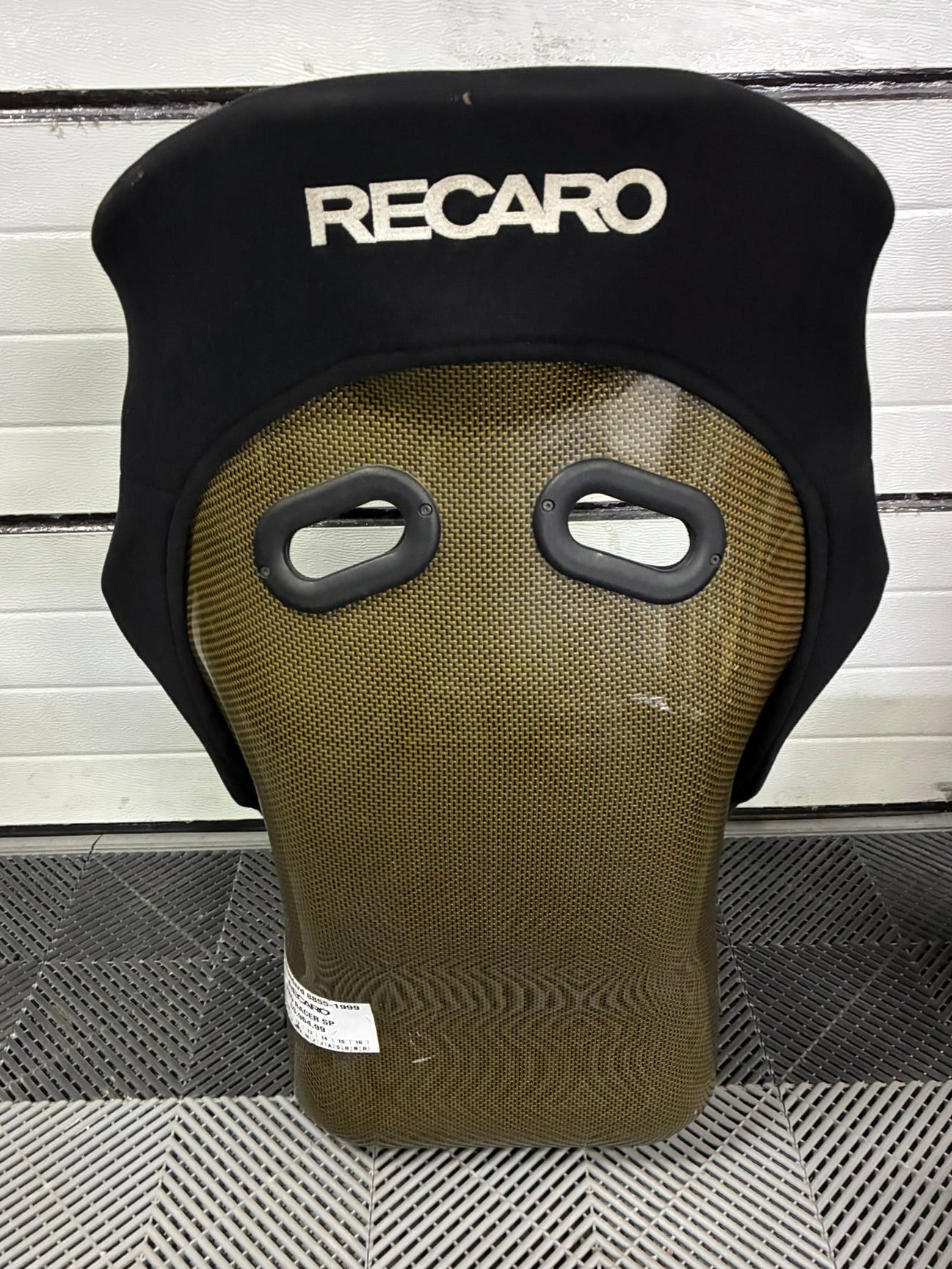 Used. Recaro pro racer Carbon seat.