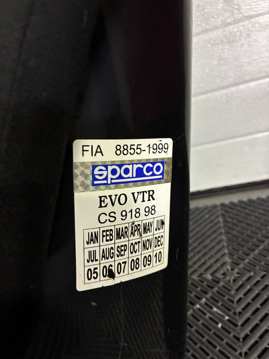 Used Sparco EVO seat.