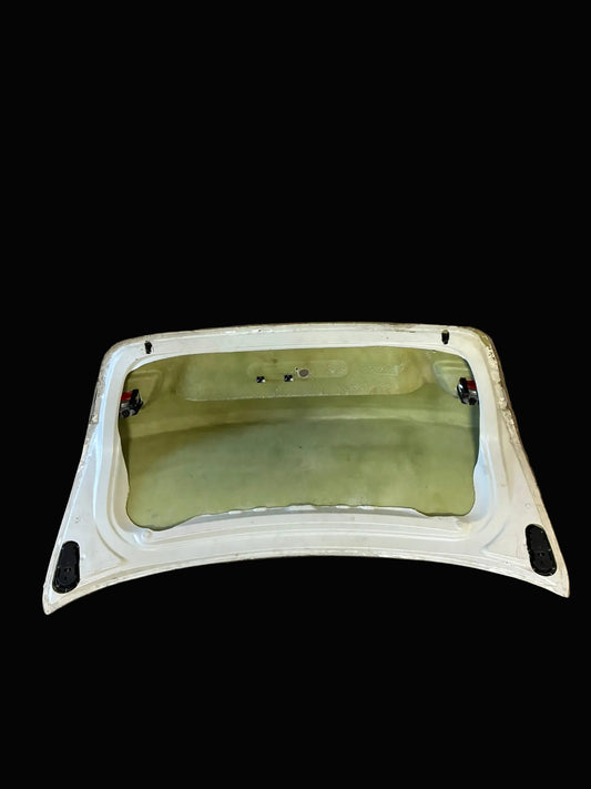 Used. Bmw E92 fiberglass rear trunk