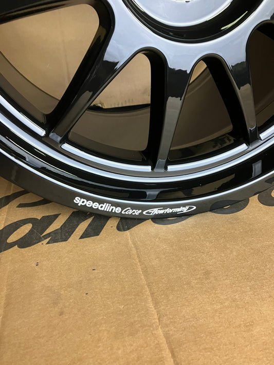 Used. Restored. Set of Lamborghini Huracan supertrofeo EVO Speedline 18-inch rims