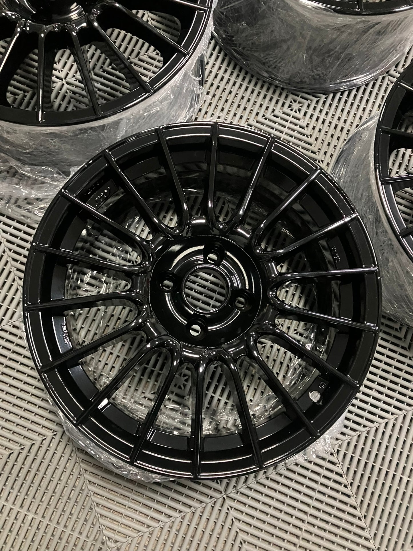 Used. Restored. Set of ATS DTM 17-inch 4x108