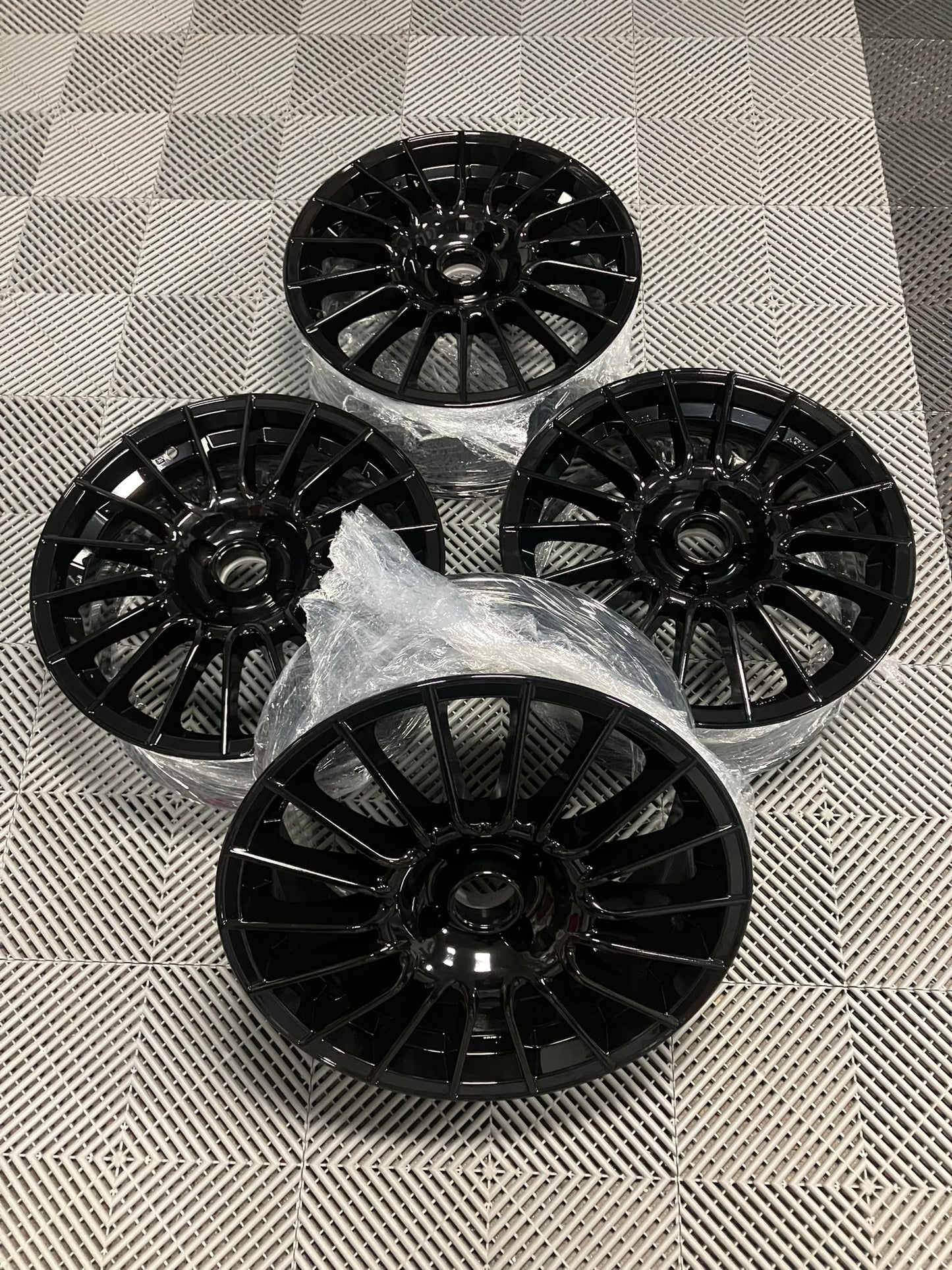 Used. Restored. Set of ATS DTM 17-inch 4x108