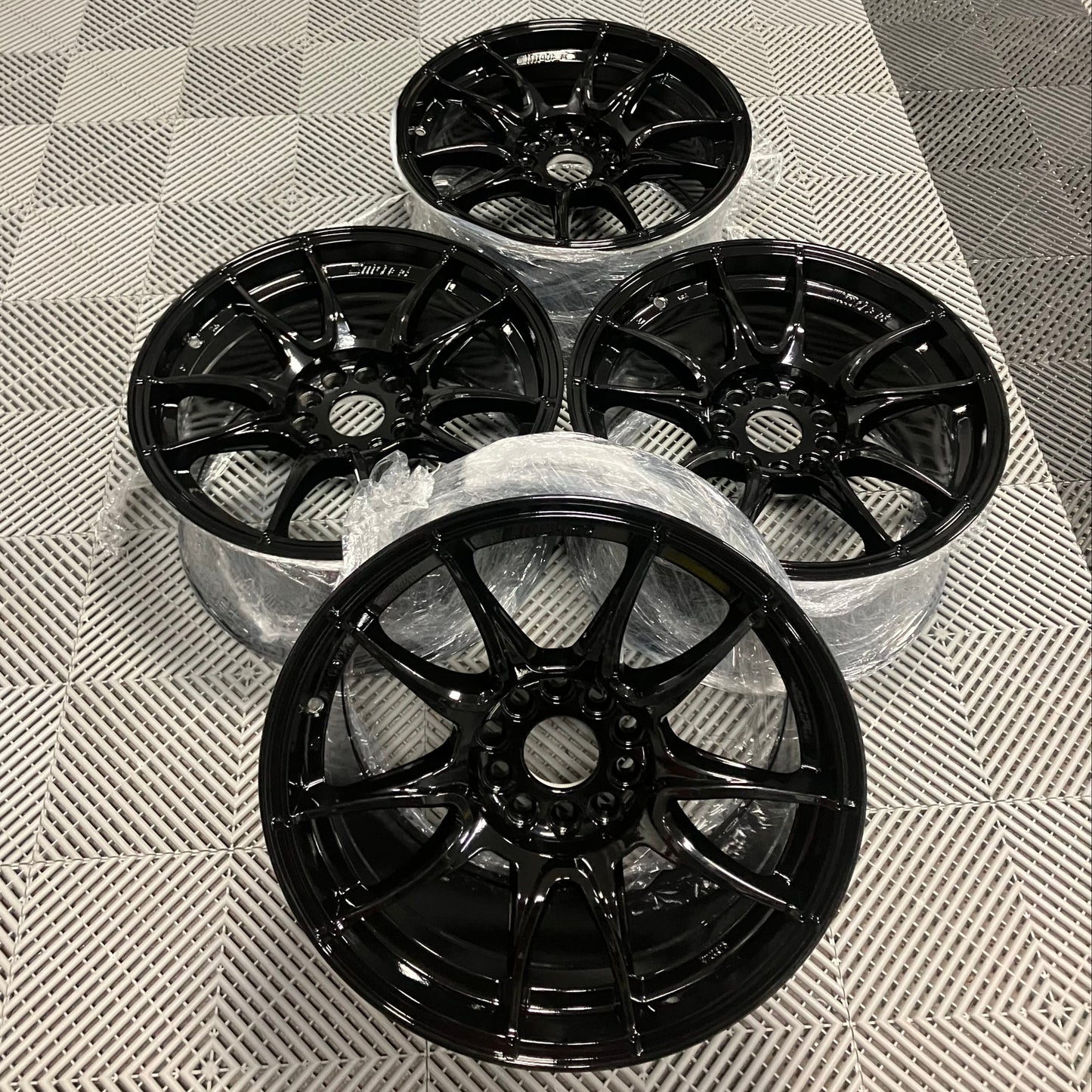 USED restored Motec 17-inch 9j 5x120 Rims