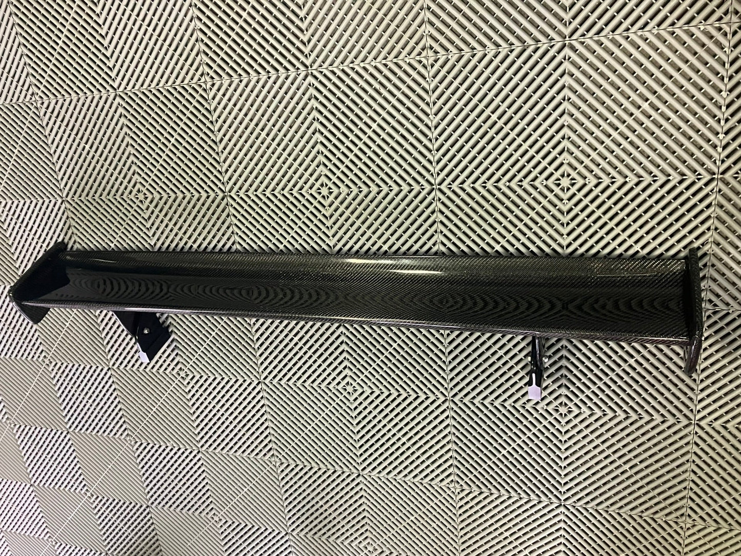 Used. BMW GT4 style rear spoiler. Carbon fiber.