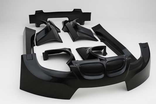 New "Plan-GT" wide body kit. BMW E92. Fiberglass