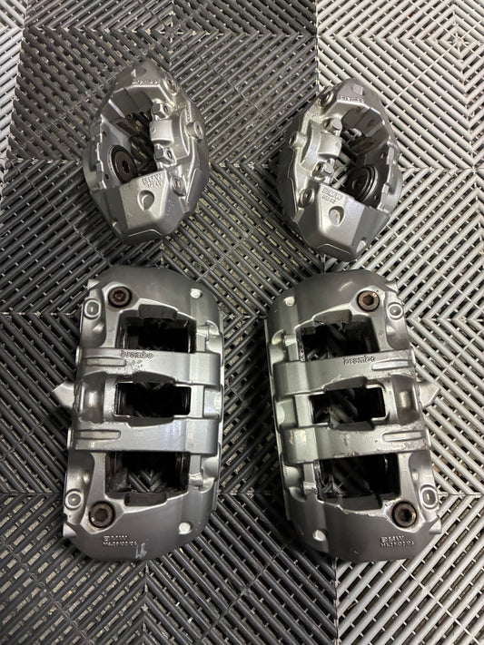 Used. Bmw E9x performance brake kit.