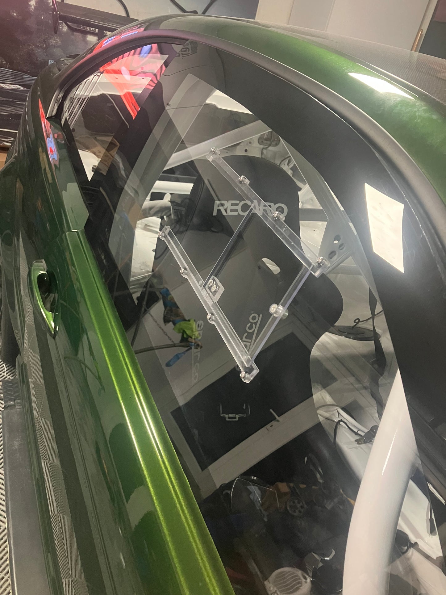 New. Polycarbonate sliding windows set.