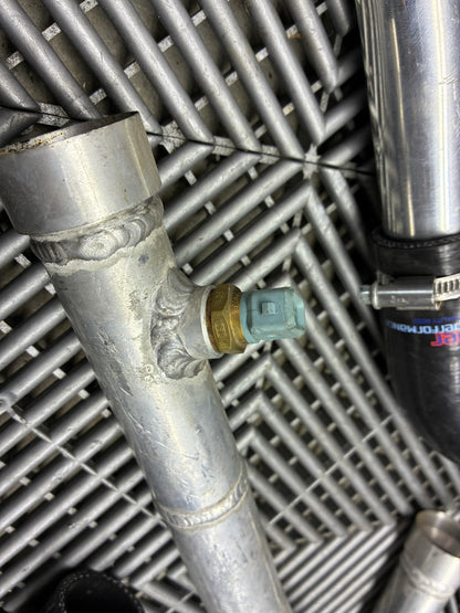 Used. GT3 style angle radiator hosing. Bmw