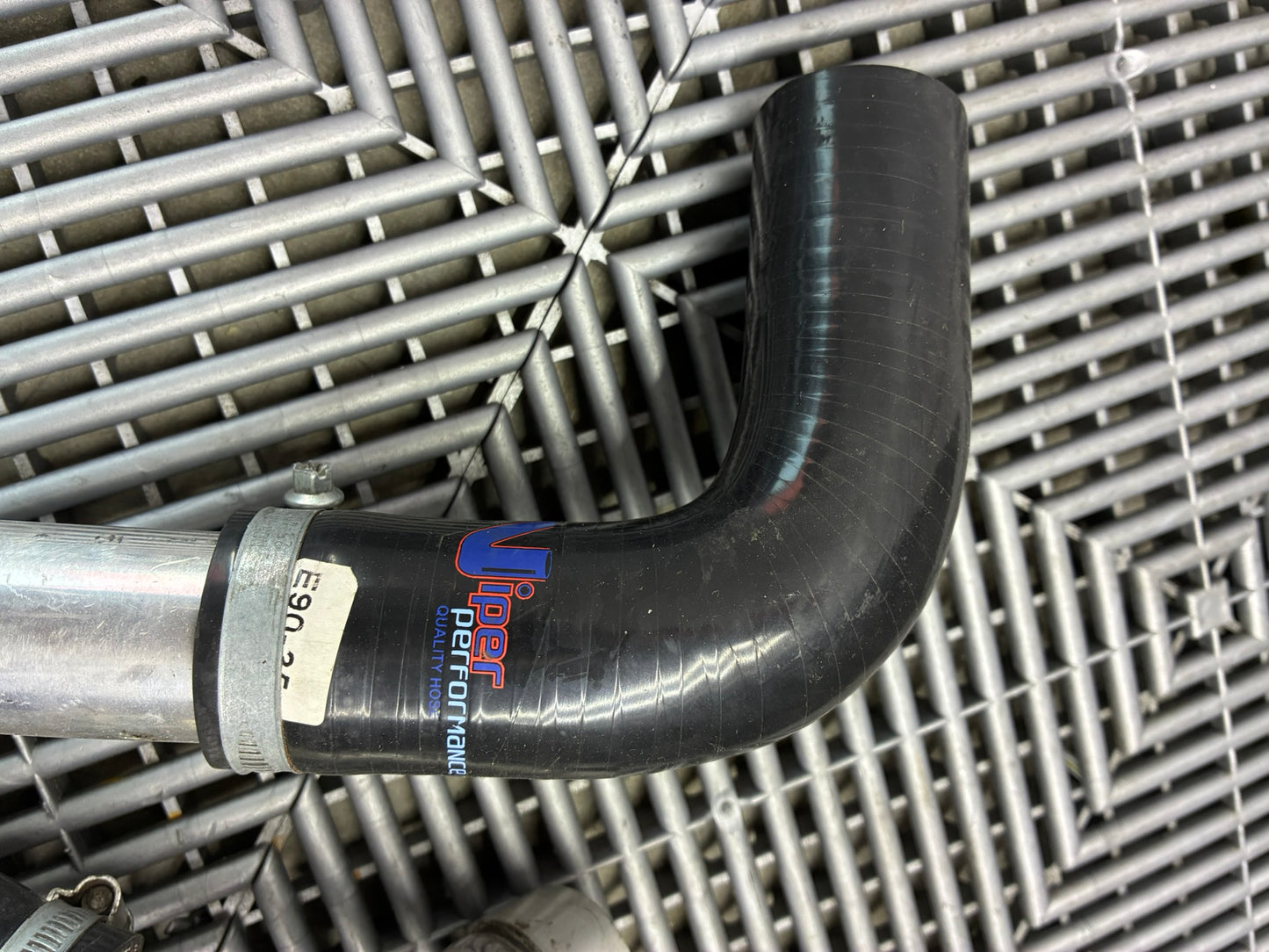 Used. GT3 style angle radiator hosing. Bmw
